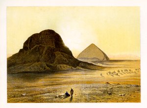 Brick Pyramids of Dashur, Egypt, c1870