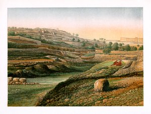 The Valley and Lower Pool of Gihon, Jerusalem