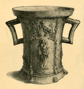 Mortar, 14th Century, 1881 by W. E. Mackaness