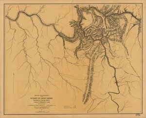 Military Reconnaissance in the Vicinity of Gauley Bridge, Department of Western Virginia by W. F. Raynolds