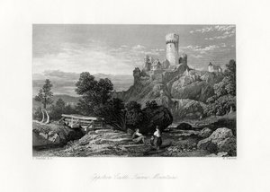Eppstein Castle, Taunus Mountains, Germany, 19th Century by W. Forrest