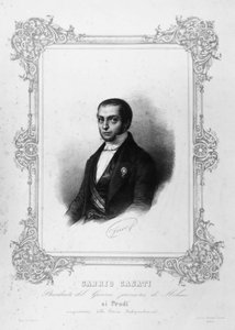 Portrait of Gabrio Casati, Italian politician by John Ward Dunsmore