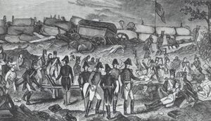 Wounded Soldiers in the Aftermath of the Battle of New Orleans by John Ward Dunsmore