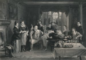Falstaff and his Friends (The Merry Wives of Windsor, c1870)