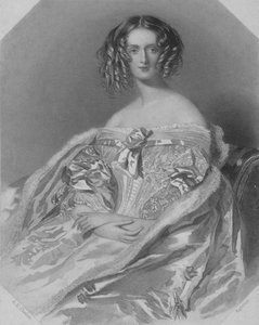 The Marchioness of Aylesbury, 1840 by W. H. Egleton