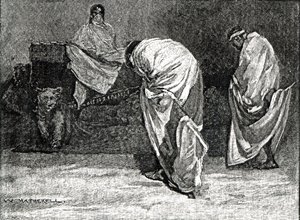The Emperor Theodore Granting an Audience by W. Hatherell