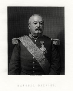 Achille Francois Bazaine, marshal of France, 19th century by W. Holl