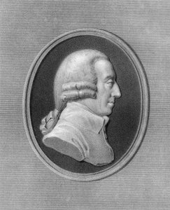 Adam Smith, 18th century Scottish philosopher and economist by W. Holl