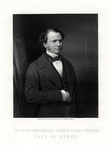 Edward Henry Stanley, 15th Earl of Derby, British statesman, mid-late 19th century