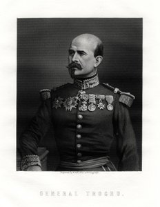 Louis Jules Trochu, French military leader and politician by W. Holl