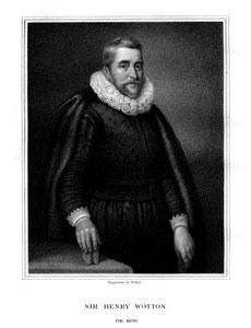 Sir Henry Wotton, English Author and Diplomat by W. Holl