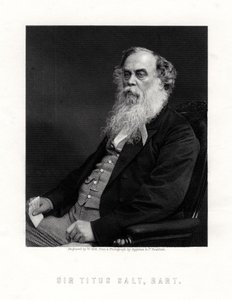 Sir Titus Salt, British manufacturer and benefactor by W. Holl