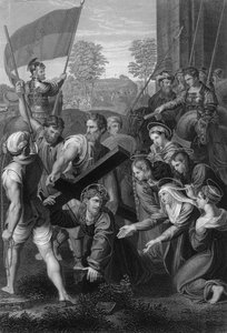 The Fall on the Road to Calvary, c. 1820s by W. Holl