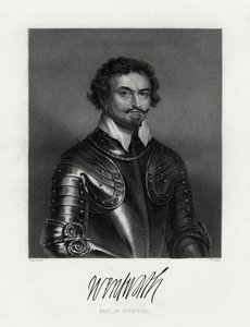 Thomas Wentworth, 1st Earl of Strafford by W. Holl