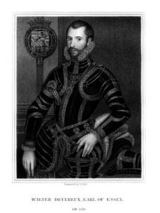 Walter Devereux, 1st Earl of Essex, English nobleman by W. Holl