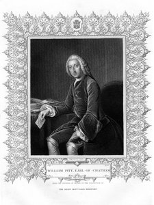 William Pitt, 1st Earl of Chatham, British Whig statesman, 19th century