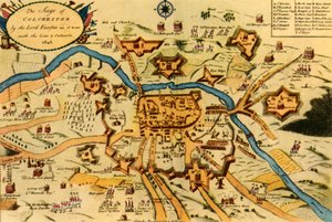 The Siege of Colchester by the Parliament Forces, 1648 by W Keymer