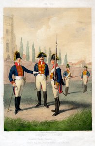Grenadier guard battalion, 1786-1806