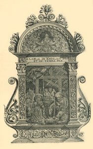 Silver Pax with Nativity Scene, Early-Mid 19th Century, 1881