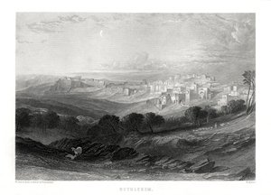Bethlehem, Palestine, 19th century by W. Miller