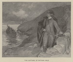 The capture of Nathan Hale by W. P. Snyder