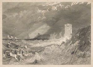 Entrance to Fowey Harbour, Cornwall by W. R. Smith