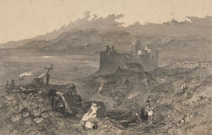 Harlech Castle, North Wales by W. R. Smith
