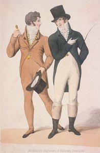 Morning Walking and Riding Dresses, c1810