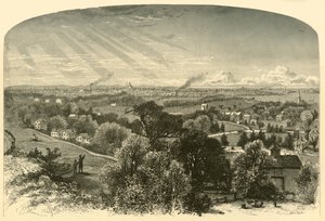 Boston, from Mount Bowdoin, 1874