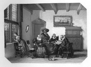 An Old Dutch Family Household