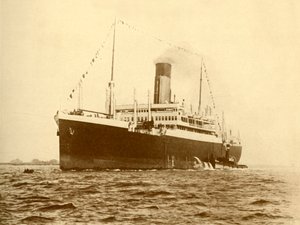 The Minnewaska Atlantic Transport Line, 21,716 Tons, c1930 by W. T Munns