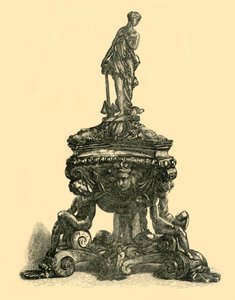 Bronze inkstand, mid-late 16th century, 1881 by W. W. McCarty