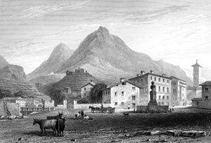 Sondrio, Lombardy, Italy, 1828