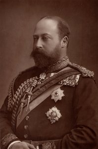 Edward VII (1841-1910) King of the United Kingdom from 1901, while still Prince of Wales by W. and D. (after) Downey