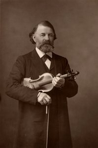 Joseph Joachim (1831-1907) Hungarian Violinist, Composer and Director of Berlin Conservatory