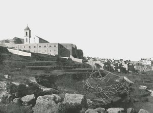 The Church of the Nativity, Bethlehem, Palestine, 1895 by W and S Ltd