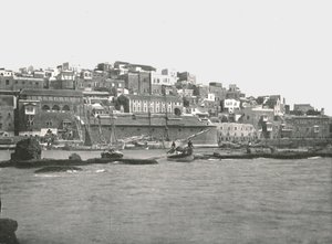 View from the Sea, Jaffa, Palestine, 1895