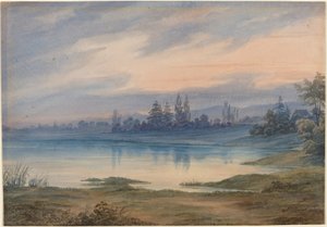 Landscape near Strasbourg Looking toward St. Gall