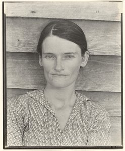 Allie Mae Burroughs, Wife of a Cotton Sharecropper, Hale County, Alabama