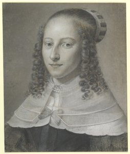 Portrait of a Young Woman by Wallerant Vaillant