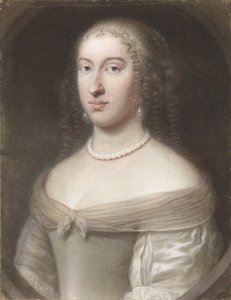 Portrait of Maria Theresa of Spain, Queen Consort of France and Navarre