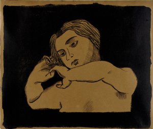 Girl on Brown