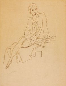 Robed Model by Walt Kuhn