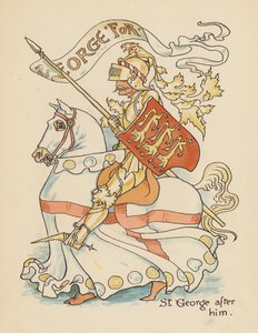 Illustration for Legends for Lionel by Walter Crane by Walter (after) Crane