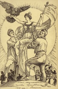 The Triumph of Social Democracy by Walter (after) Crane