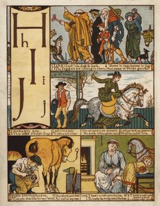 Alphabet by Walter Crane