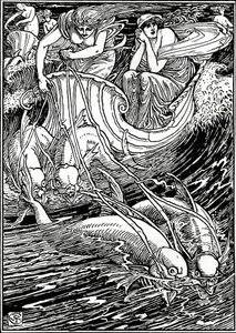 Illustration for the Faerie Queene by Walter Crane