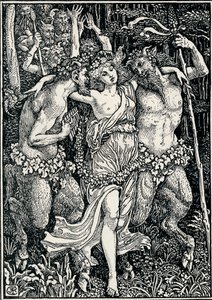 Illustration for the Faerie Queene by Walter Crane