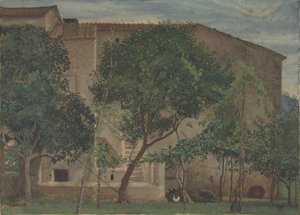Italian Farmhouse, 1871-3 by Walter Crane