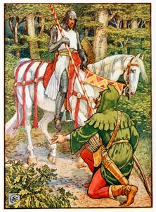 Lyttel John and the Knyghte